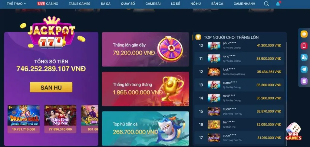 Khuyến mãi nổ hũ lucky 8 - Nhận thưởng cực khủng